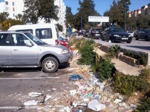 La imagen lo dice todo sobre el abandono y la limpieza.