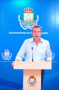 Daniel Nieto durante la rueda de prensa.