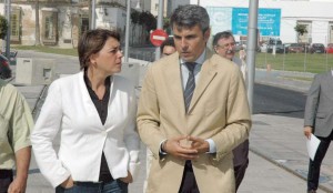 La consejera y el delegado de Sostenibilidad Ambiental.