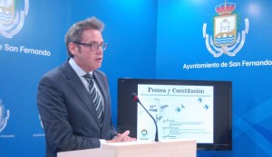 Nieto durante la presentación de los actos.