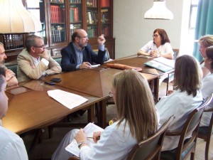 El parlamentario de IU, ...el Hospital de San Carlos.