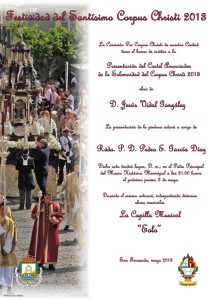 Presentación Cartel Corpus 2013