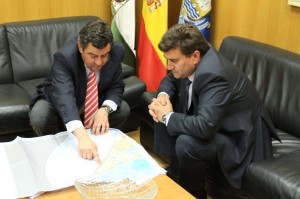 alcalde y director costas