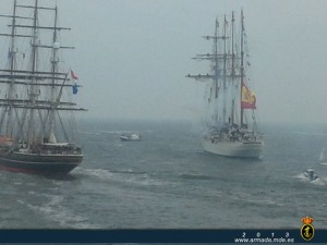 elcano en tierra