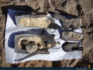 artefacto tras ser explotado