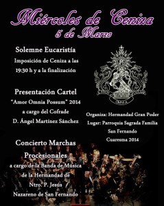 cartel miercoles ceniza