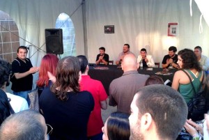 Presentación de la revista en la Feria del Libro