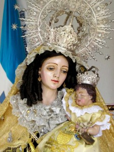 Virgen del Carmen de Gallineras, tallada por Francisco Cabrera en 1992.