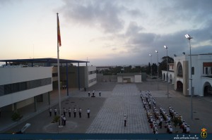 PRIMER IZADO BANDERA CGFIM