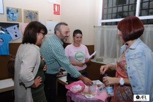 Momento del encuentro en la Buhardilla