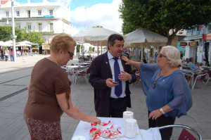 alcalde Día de la Banderita