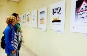 Viñetas para pedir la paz en Palestina