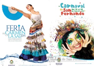 carteles carnaval y feria