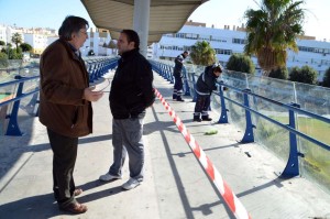 pasarela estacion bahia sur