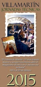Cartel de las Jornadas Técnicas de VillamartÃn 2015