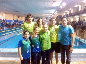 medallas natacion