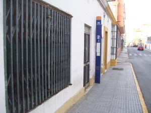 Parada bus urbano Comandante Ruiz Marcet