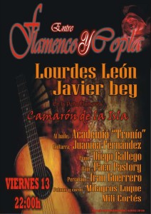 cartel flamenco y copla