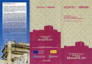 Tríptico editado con motivo de las Jornadas de 2007.
