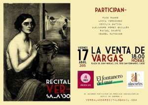 'Versalando' en la Venta de Vargas: 17 de marzo.