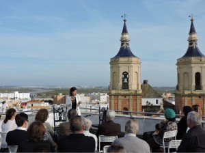 Patricia Cavada, durante la presentación del Proyecto Flamenco.