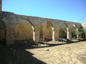 Arquerías del patio central.