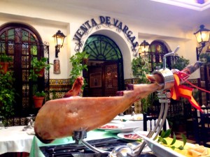El jamón 'Martín Hierro', en la Venta de Vargas.