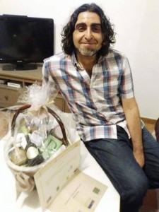 Alberto Puyana, autor del relato ganador.