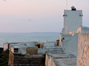 El Castillo de Sancti Petri, al atardecer.