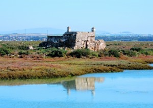 Antigua casa salinera, en El Carrascón.