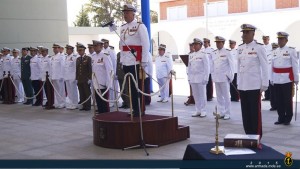 4.- COMGEIM escoltado por Cor. y Tcol.