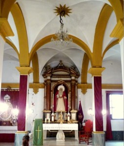 Vista general de la capilla.