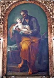 Lienzo que presidía el retablo principal.