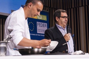 Durante la demostración.