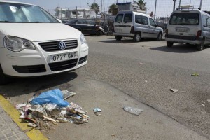 suciedad puerto gallineras