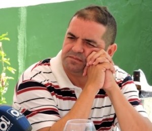 'Chico', en uno de los actos de este verano.