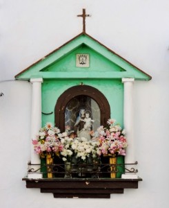 La hornacina, en la actualidad.