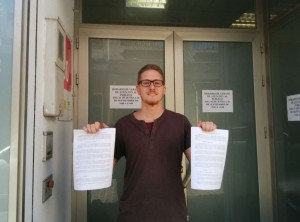 Ernesto Díaz mocion