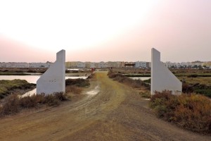 Puertas de acceso a la Salina 'El Carrascón'