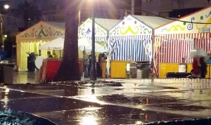 feria estero lluvia