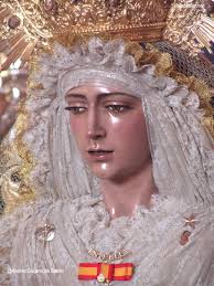 El rostro de la Virgen de la Estrella.
