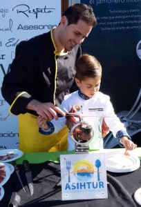 La estampa de la jornada.