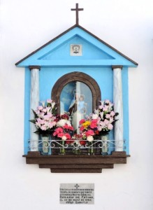 La capilla, recién restaurada.