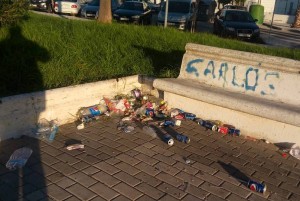 Después del recreo, en La Magdalena.