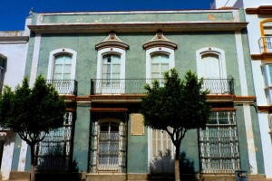 Fachada de la casa de Luis Berenguer, en la calle Real.