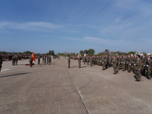 Formación de Jura de Bandera
