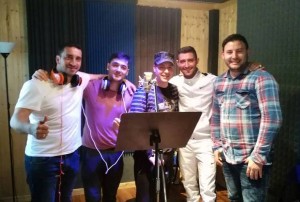 Algunos de los colaboradores que intervienen en el disco.