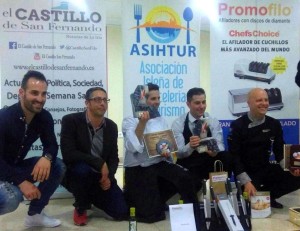 De izda. a dcha.: José Antonio, Nico, Pedro, Antonio González y Marco Jiménez.