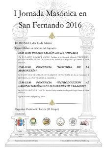 Cartel de la jornada.