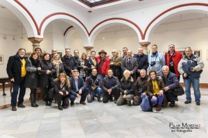 Las tres asociaciones fotográficas, en una foto de Pilar Moreno.